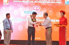 越南30家企业荣获2016年最受欢迎的越南品牌奖
