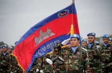 柬埔寨派遣189名官兵赴黎巴嫩参加联合国维和力量