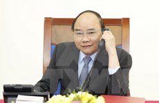 阮春福总理与韩国代理总统兼总理黄教安通电话