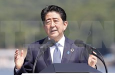 日本首相安倍今日对越南进行正式访问