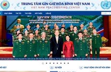 越南维和力量门户网站正式开通