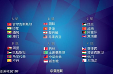 2019亚洲杯预选赛分组出炉：越南男足队列在C组