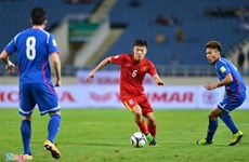 越南国家足球队将与中国台湾队进行友谊赛