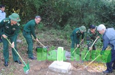 越南得农省与柬埔寨蒙多基里省辅助界碑立碑工作正式启动