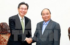越南政府总理阮春福会见三菱东京日联银行总裁