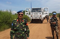 2016年联合国维和行动为越南多边对外工作做出重要贡献