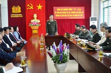 越南公安部部长苏林来到西北安全局调研