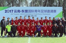 2017年云南-东盟国际青年足球邀请赛：越南U18队获首胜