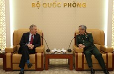 越南国防部副部长阮志咏上将会见美国驻越大使