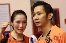 2017年河内Ciputra国际羽毛球锦标赛：阮进明和武氏妆被视为头号种子