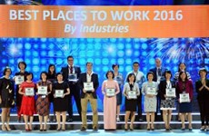 Viettel荣获“2016年越南最佳工作地方”的荣誉称号