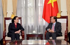 越南副外长阮国勇会见中国驻岘港市总领事和菲副外长