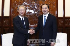 越南国家主席：拓展越通社与日本共同社合作范围 推动越日纵深战略合作关系迈上新台阶