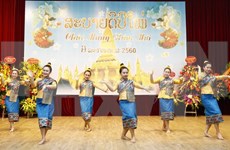 越南驻印度大使馆欢度老挝传统新年