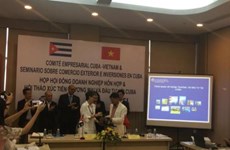 越南与古巴联合商务理事会召开第七次会议