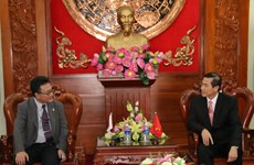 越南前江省与日本加强合作关系