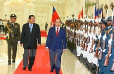 越南与柬埔寨发表联合声明