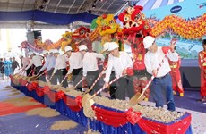 投资总额为6600万美元的水果加工厂在西宁省动工兴建
