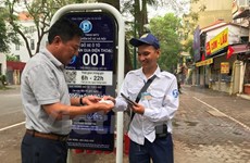 河内正式推出手机自动找车位和停车费结算服务