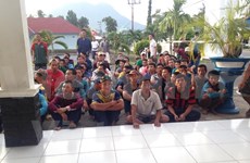 越南近580名渔民因涉嫌非法捕鱼被印尼警方逮捕
