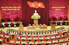 越共第十二届中央委员会第五次全体会议进入第四个工作日