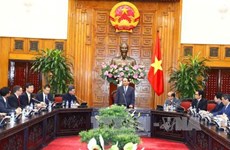 政府总理阮春福会见中国香港贸易发展局主席罗康瑞