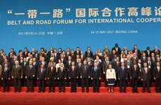 “一带一路”国际合作高峰论坛在北京正式开幕
