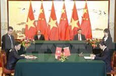 越南国家主席陈大光致电中共中央总书记、中国国家主席习近平表示感谢