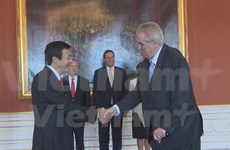  捷克总统高度评价越南与捷克在多方面的传统友好合作关系