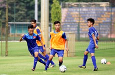 越南U15男足队将进行国际比赛