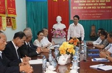 越南永隆省同日本合作提高护理工作效率