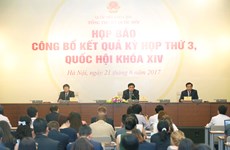 越南第十四届国会第三次会议：通过12项法律和若干决议