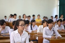2017年越南高中会考今天开考  首个考试科目为语文