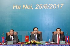  2017年越老柬三国阵线主席第三次会议在河内召开