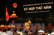 第九届胡志明市人民议会第五次会议拉开序幕