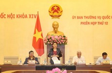 越南第十四届国会常务委员会第十二次会议在河内召开