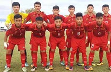 2017年东南亚U15足球锦标赛：越南U15队提前晋级半决赛
