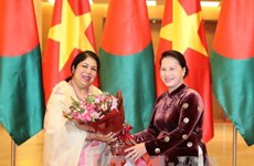 孟加拉国国民议会议长乔杜里圆满结束对越南的正式访问