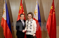 中国外长王毅访问菲律宾