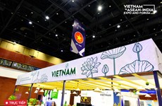 越南企业参加东盟-印度国际贸易博览会