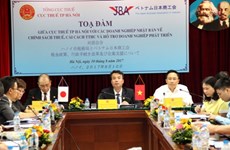 河内市向越南日资企业分享税务政策与法律的相关信息