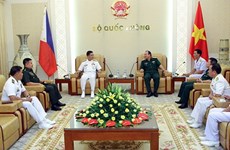 加强越南与菲律宾海军的双边合作关系
