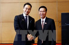 中央宣教部部长武文赏会见日本自由民主党青年局代表团