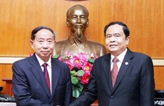 越南祖国阵线与中国政协加强合作关系
