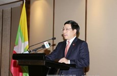 范平明副总理与缅甸一流企业代表交流