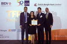 越南投资与发展银行荣获“2017年越南最佳贸易企业伙伴银行”奖