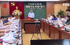 越共中央检查委员会第17次会议：因违法行为给予岘港市领导纪律处分