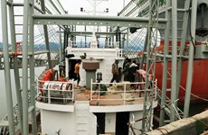 广宁省协助渔民造船 服务于远洋捕捞作业