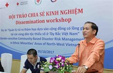 越南西北少数民族地区灾害风险管理项目实施经验分享会在河内召开