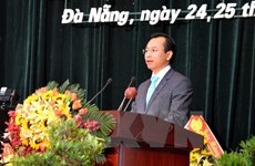 越共中央政治局对岘港市委常务委员会给予警告处分